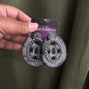 Silver Tassel Earrings